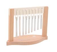 GRIRIW Carillons éoliens instrument de percussion 9 notes en métal résistant pour patio extérieur, adapté pour méditation et pratique musicale