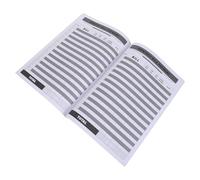 GRIRIW Carnet de Suivi des Paiements de Factures Mensuels Bleu Checklist, Papier, Planificateur Budgétaire Pratique pour Gestion Financière et Résumé Mensuel