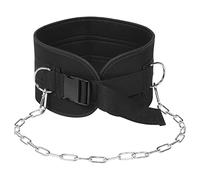 GRIRIW Ceinture de Boucle Longue en Entraînement et de Force Épaisse pour Musculation Lestée Nylon avec Chaîne avec Maintien Dorsal Haltérophilie