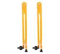 GRIRIW Compas Circulaire en Plastique Orange pour Tableau Blanc, Design Ergonomique, Visibilité Claire, pour Démonstrations Mathématiques en Classe, Lot de 2 Pièces