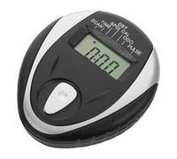 GRIRIW Compteur de Vitesse LCD pour Vélo d'exercice avec Moniteur de Fréquence Cardiaque, Suivi de Distance en Temps Réel, Matériau Plastique, pour Cyclisme Intérieur
