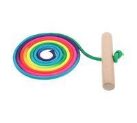 GRIRIW Corde de Traîneau en Bois Réglable Corde de Remorquage Résistante avec Poignée Accessoire de Sécurité pour Motoneige et Luge pour Sports d'hiver