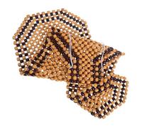 GRIRIW Coussin De Siège Auto Massant En Bois Perlé Respirant Et Facile À Installer