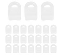 GRIRIW Crochets pour Tringle à Rideaux en Plastique 200 Pcs roulettes Coulissantes Blanches pour Rails Carrés Système Silencieux pour Ouverture Fluide Rideaux Maison Restaurant Hôtel