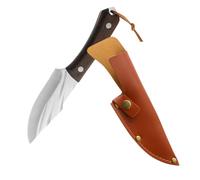 GRIRIW De Cuisine Utilitaire Inoxydable Couperet Portable Pour Viande Et Légumes Couperet Avec Gaine