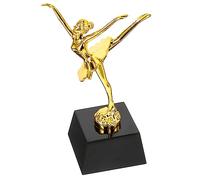 GRIRIW de Danse pour Garçon Fille Modèle de Décoration Argenté pour Compétitions de Ballet et Yoga Récompense Éducative et Motivée