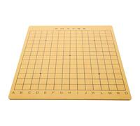 GRIRIW Échiquier en Bois Double Face et Pratique pour Jeux de Société Chinois et Gobang, Design Élégant Maison