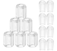 GRIRIW Embouts Transparents en Pvc pour Extrémités de Cintre, Protection Simple et Compacte, Installation Facile, pour Accessoires Cuisine
