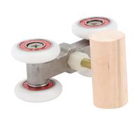 GRIRIW ’entraînement pour Perroquet Grand Format Patins en Bois Colorés, Accessoire Ludique pour Oiseaux, Stimule L’Intelligence et Favorise L’activité Physique des Perroquets, Éducatif
