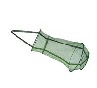 GRIRIW Épuisette Pliable 45X70 CM en Nylon Revêtement Étanche Cage à Poissons et Panier à Appâts Portable pour Pêche Sportive en Eau Douce et Salée Filet de Pêche Léger et Robuste