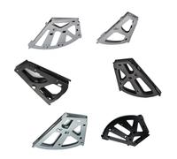 GRIRIW Équerre de Meuble Chaussure Gris Couches Support Pivotant pour Organisateur Placard Chaussure Simple à Installer