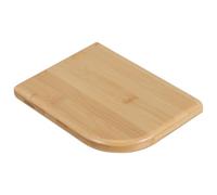 GRIRIW Étagère d'angle Murale Flottante en Bois Massif, Petite Étagère de Rangement Coins Arrondis, Dimensions 20 X 15 Cm, Support Mural Robuste Cuisine, Salle de Bain et Bureau