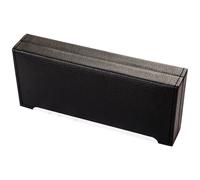 GRIRIW Étui à Stylos en PU Noir pour Stylos de Luxe, Boîte de Présentation Élégante pour Usage Professionnel et Scolaire, Présent pour Enseignants et Amis