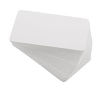 GRIRIW Fiches Imprimables Blanches Vierges 9 X 54 CM 200 Fiches Bristol sans Lignes en Papier Cartonné Cartes de Notes Polyvalentes pour Apprentissage Calligraphie et Organisation