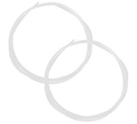 GRIRIW Filets de Basket-Ball de Remplacement Corde de Serrage Résistante, Lot de 2 Pièces, Accessoire pour Arceau Intérieur et Extérieur, Fixation Sécurisée pour Équipement de Terrain