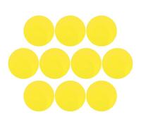 GRIRIW Film Couleur Jaune Pet 66mm, Lot de 10, pour Lumière Vidéo | Coupe Nette, Surface Lisse, Format Portable, pour Dj et Techniciens de Scène, Correction de Teinte