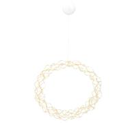 GRIRIW Guirlande Lumineuse LED pour Noël 1 Pièce Boules Transparentes Lumière de Fenêtre Décoration de Festival à Piles Ornement Lumineux Intérieur et Extérieur Lampe de Noël