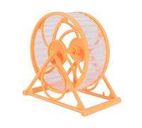 GRIRIW Hamster en Cours D'exécution Roulette De La Souris Roue De Rongeur Gerbille à Roues Roue d'exercice De Rat Roue De Gerbille Chiens Jouets pour Hamsters Yellow Plastique