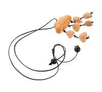 GRIRIW Interior Pendant Handmade Shell Rattle Charm For Rearview Mirror Decoration Relaxing Sound Hanging Ornament For Car And Home Ambiance