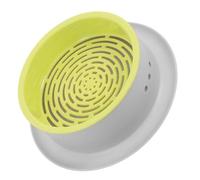 GRIRIW Jardinière Ronde à Double pour Herbe à Chat sans Terre Bac De Plantation Hydroponique Pratique pour Usage Domestique Facile à Nettoyer