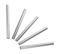 GRIRIW Kit de Réparation pour Arceaux de Tente 5 Pièces en Aluminium Argenté - Manchons de Connexion Robustes pour Mâts de Tente - Accessoires Polyvalents pour Camping et Randonnée