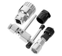 GRIRIW Kit de Réparation Vélo Outil Extracteur Manivelle Pédalier Chaîne Résistant Acier pour Entretien Vélo