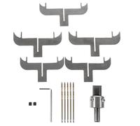 GRIRIW Kit d'Outils pour Machine Cnc et Fraises à Bracelet, Ensemble Complet pour Outillage Menuiserie Bois et Confection Bracelet Fille