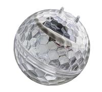 GRIRIW Lampe Flottante Solaire LED pour Piscine de Jardin, Blanc Ip65 Abs | Couleurs Changeantes, Recharge Solaire, Étanchéité Ip65, Paysage Aquatique