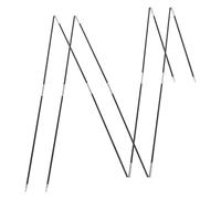 GRIRIW Lot de 2 Arceaux de Tente en Fibre de Verre Épaisse 7 Sections 32 M 8 MM de Diamètre Kit de Remplacement pour Tentes de Camping et Randonnée Matériel de Camping Léger et