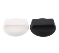 GRIRIW Lot de 2 Étuis de Protection en Silicone pour Suivi d'Objets Coque Anti-Perte Noire et Blanche Taille L Accessoire pour Collier Chien et Chat Protection la Perte Compatible