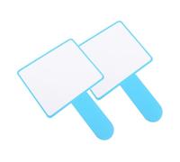 GRIRIW Lot de 2 Mini Tableaux Blancs Effaçables à Sec en Mousse, Format 20x30 Cm, Bleu Ciel, Portatifs et Légers, Outils de Bureau pour Notation et Évaluation Lors de Concours et Votes