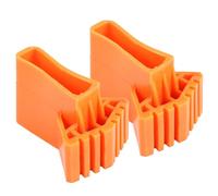 GRIRIW Lot de 2 Protections Antidérapantes en Caoutchouc pour Pieds d'Échelle Pliable Tapis de Repos Robustes et Flexibles Accessoire de Sécurité pour Usage Domestique et Professionnel