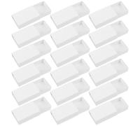 GRIRIW Lot de 25 Boîtes D'allumettes Blanches en Papier, Coupe-vent Grosse Capacité, pour Mariage et Rangement Quotidien