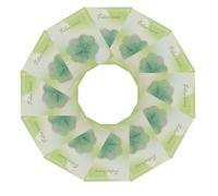 GRIRIW Lot de 32 Blocs-notes Autocollants Forme Trèfle à Quatre Feuilles Vert, Notes Mémo Adhésives Classe, Accessoires de Bureau Festifs Saint-patrick, Format Compact pour