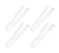 GRIRIW Lot de 4 Bandes de Marquage Blanches pour Filet de Volley-Ball Sangles Centrales en Toile Résistantes aux Intempéries Accessoires Polyvalents pour Entraînement et Compétition