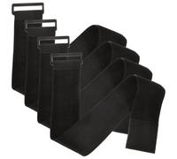 GRIRIW Lot de 4 Brassards Élastiques 50x500 Mm Scratch, Sangles Multifonctions pour Gestion des Câbles et Fixation Sécurisée, Accessoires Polyvalents pour Sport et Organisation à