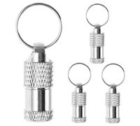 GRIRIW Lot De 4 Colliers D'Identification pour Animaux De Compagnie Clochettes pour Chat Colliers À Dégagement Rapide avec Étiquette Étiquettes pour Chien Chats Chatons Chiots