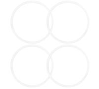 GRIRIW Lot de 4 Joints Toriques en Silicone Blanc pour Bouchons de Bouteilles Isothermes Anneaux D’Étanchéité de Rechange Étanches et Flexibles Accessoires Pratiques pour Bouteilles de