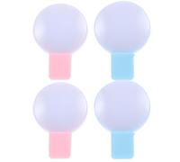 GRIRIW Lot de 4 Mini Lampes de Poche Rechargeables USB, Lampe Infirmière à Clipser, Lumière LED Bicolore, Portable, Compacte et Légère, pour Selfie, Maquillage et Usage Quotidien