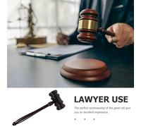 GRIRIW Marteau de Vente Aux Enchères Bois Massif Marteau de Juge Multifonctionnel Cadeau pour Avocats Juges et Commissaires-Prise de Décision