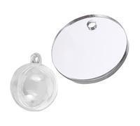 GRIRIW Miroir Betta en Acrylique pour Aquarium de Bureau, Accessoire Décoratif Sécurisé pour Poisson Betta, Jeu Flottant pour Petit Aquarium, 1 Set
