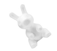 GRIRIW Moule de Lapin Blanc pour Modélisme en Polystyrène, Moule DIY pour Arts et Crafts, pour Occasions Festives et Décoration de Mariage