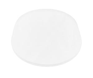 GRIRIW Moule en Silicone Ovale Grand Format pour Résine - Réutilisable, Souple et Solide, Adapté pour Bureau, Table Basse et Projets Artistiques