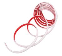 GRIRIW Moulure Murale Autocollante Blanche Flexible Bande de Calfeutrage Étanche pour Joints et Angles Rouleau Décoratif 1 Rouleau Garniture d'Angle pour Murs Plans de Travail et