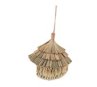 GRIRIW Nichoir Paille pour Hirondelle et Pinson Décoration Suspendue pour Intérieur et Extérieur