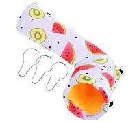 GRIRIW Nid Tunnel Douillet pour Hamster et Rongeurs Tapis de Coucher Hiver pour Cobayes Chinchillas et Hamsters Design Adorable Matériau Durable et Sécurisé Crée Un Espace Confortable