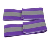 GRIRIW Paire de Brassards Réfléchissants pour Sport Design Réfléchissant et Bande Élastique Confortable pour Activités Extérieures et Course à Pied