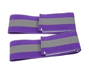 GRIRIW Paire de Brassards Réfléchissants pour Sport Design Réfléchissant et Bande Élastique Confortable pour Activités Extérieures et Course à Pied