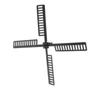 GRIRIW Pales D'éolienne en Plastique Étanches 21x21 Cm pour Jardin Extérieur, Accessoires pour Moulin à Vent Solaire, Résistantes Aux Intempéries, Pièces Détachées pour Décor De Jardin