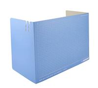 GRIRIW Panneau De Séparation De Bureau en Polypropylène Facile À Installer Utilisation Scolaire Ou De Bureau Utilisation Aléatoire